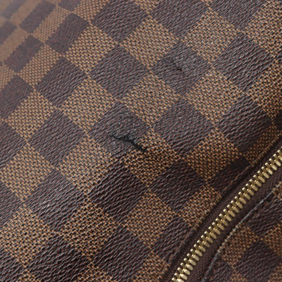 LOUIS VUITTON Damier Ebene Portobello PM Shoulder Bag N41184 LV Auth 204397