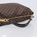 LOUIS VUITTON Damier Ebene Portobello PM Shoulder Bag N41184 LV Auth 204397-9