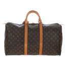 LOUIS VUITTON Monogram Keepall 50 Boston Bag M41426 LV Auth 204399A-13