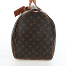 LOUIS VUITTON Monogram Keepall 50 Boston Bag M41426 LV Auth 204399A-4