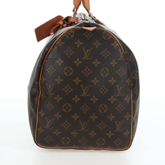 LOUIS VUITTON Monogram Keepall 50 Boston Bag M41426 LV Auth 204399A