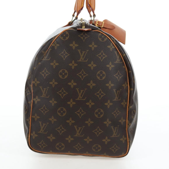 LOUIS VUITTON Monogram Keepall 50 Boston Bag M41426 LV Auth 204399A