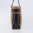 GUCCI GG Canvas Hand Bag Beige Silver 73984 Auth 204400-3