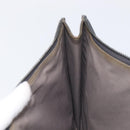 BOTTEGA VENETA INTRECCIATO Clutch Bag Leather Gray Auth 204402-18