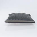 BOTTEGA VENETA INTRECCIATO Clutch Bag Leather Gray Auth 204402-4
