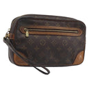 LOUIS VUITTON Monogram Marly Dragonne GM Clutch Bag M51825 LV Auth 204409-1