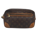 LOUIS VUITTON Monogram Marly Dragonne GM Clutch Bag M51825 LV Auth 204409-13