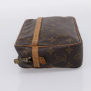 LOUIS VUITTON Monogram Compiegne 23 Clutch Bag M51847 LV Auth 204410-3