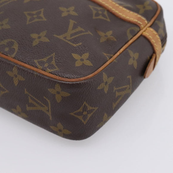 LOUIS VUITTON Monogram Compiegne 23 Clutch Bag M51847 LV Auth 204410