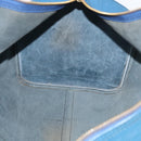 LOUIS VUITTON Epi Keepall 50 Boston Bag Blue M42965 LV Auth 204418-18