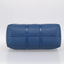 LOUIS VUITTON Epi Keepall 50 Boston Bag Blue M42965 LV Auth 204418-9