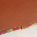 PRADA Tote Bag Vinyl Multicolor Silver Auth 204422A-11
