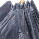 GUCCI Shoulder Bag Leather Black Gold 99 001 3414 Auth 204427-22
