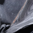 GUCCI Shoulder Bag Leather Black Gold 99 001 3414 Auth 204427-26