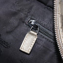 GUCCI GG Implementation Hand Bag PVC Gold Silver 211138 Auth 204428-23