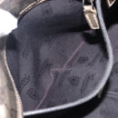 GUCCI GG Implementation Hand Bag PVC Gold Silver 211138 Auth 204428-24