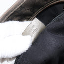 GUCCI GG Implementation Hand Bag PVC Gold Silver 211138 Auth 204428-25