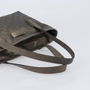 GUCCI GG Implementation Hand Bag PVC Gold Silver 211138 Auth 204428-7