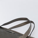 GUCCI GG Implementation Hand Bag PVC Gold Silver 211138 Auth 204428-8