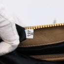 Miu Miu Hand Bag Vitellolux 2way Beige Gold Auth 204430V-11