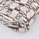 Salvatore Ferragamo Shoulder Bag PVC Canvas Multicolor Silver Auth 204433-16