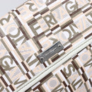 Salvatore Ferragamo Shoulder Bag PVC Canvas Multicolor Silver Auth 204433-17