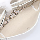 Salvatore Ferragamo Shoulder Bag PVC Canvas Multicolor Silver Auth 204433-11