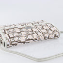 Salvatore Ferragamo Shoulder Bag PVC Canvas Multicolor Silver Auth 204433-6