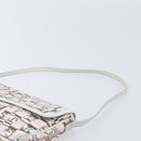 Salvatore Ferragamo Shoulder Bag PVC Canvas Multicolor Silver Auth 204433-8