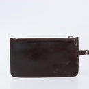 FENDI Zucca Canvas Hand Bag Ivory Gold Auth 204436-21