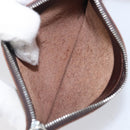 FENDI Zucca Canvas Hand Bag Ivory Gold Auth 204436-22