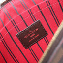 LOUIS VUITTON Damier Ebene Neverfull MM Pouch LV Auth 204437A-17