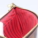 LOUIS VUITTON Damier Ebene Neverfull MM Pouch LV Auth 204437A-18