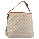 LOUIS VUITTON Damier Azur Delightful PM Shoulder Bag N41447 LV Auth 204440-1