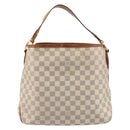 LOUIS VUITTON Damier Azur Delightful PM Shoulder Bag N41447 LV Auth 204440-2