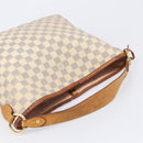 LOUIS VUITTON Damier Azur Delightful PM Shoulder Bag N41447 LV Auth 204440-6
