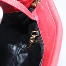 Salvatore Ferragamo Shoulder Bag Coated Canvas Multicolor Gold Auth 204442-20