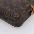 LOUIS VUITTON Monogram Compiegne 23 Clutch Bag M51847 LV Auth 204446-10