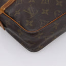 LOUIS VUITTON Monogram Compiegne 23 Clutch Bag M51847 LV Auth 204446-9