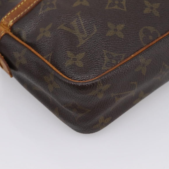 LOUIS VUITTON Monogram Compiegne 23 Clutch Bag M51847 LV Auth 204446