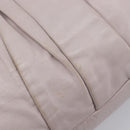 Miu Miu Hand Bag Leather Pink Gold Auth 204447-9