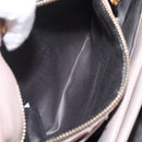 Miu Miu Hand Bag Leather Pink Gold Auth 204447-25
