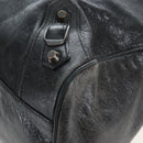 BALENCIAGA Classic City Hand Bag Leather 2way Black 235216 Auth 204449A-17