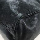 BALENCIAGA Classic City Hand Bag Leather 2way Black 235216 Auth 204449A-19