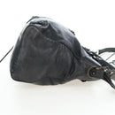 BALENCIAGA Classic City Hand Bag Leather 2way Black 235216 Auth 204449A-4