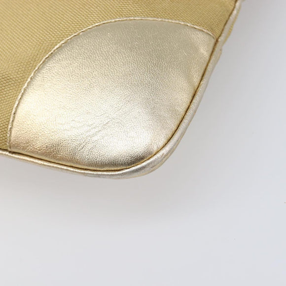 GUCCI Bamboo Kandinsky Shoulder Bag Canvas Gold 001 4060 Auth 204453A