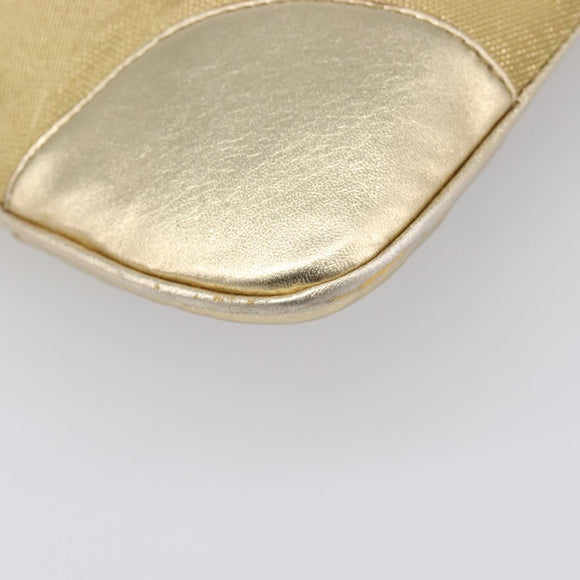 GUCCI Bamboo Kandinsky Shoulder Bag Canvas Gold 001 4060 Auth 204453A