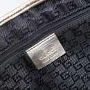 GUCCI Bamboo Kandinsky Shoulder Bag Canvas Gold 001 4060 Auth 204453A-18