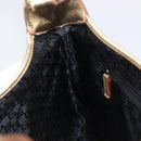 GUCCI Bamboo Kandinsky Shoulder Bag Canvas Gold 001 4060 Auth 204453A-18