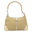 GUCCI Bamboo Kandinsky Shoulder Bag Canvas Gold 001 4060 Auth 204453A-3